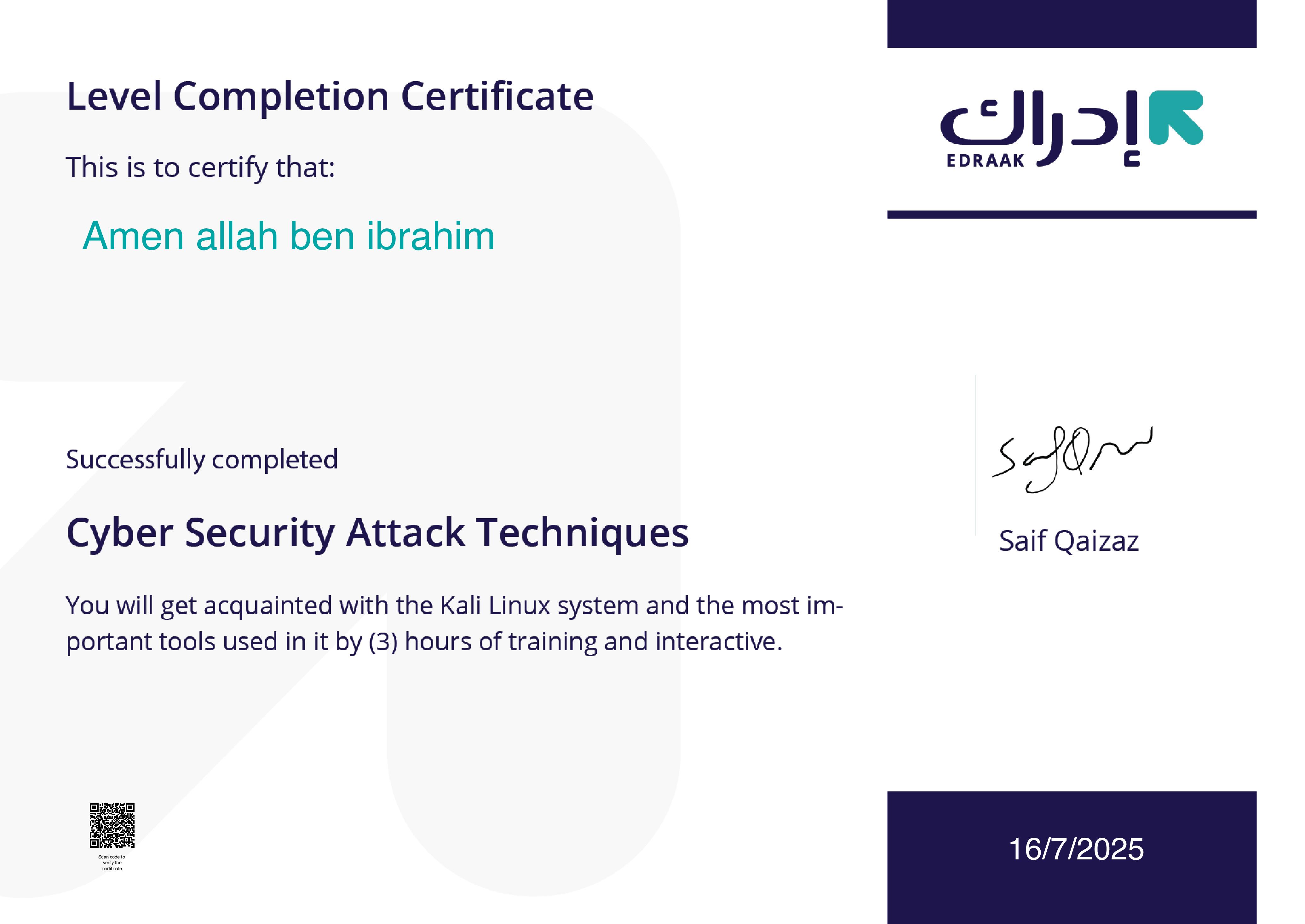 Cert 16